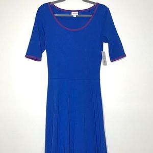 LuLaRoe Ana - M - Cobalt & Grape